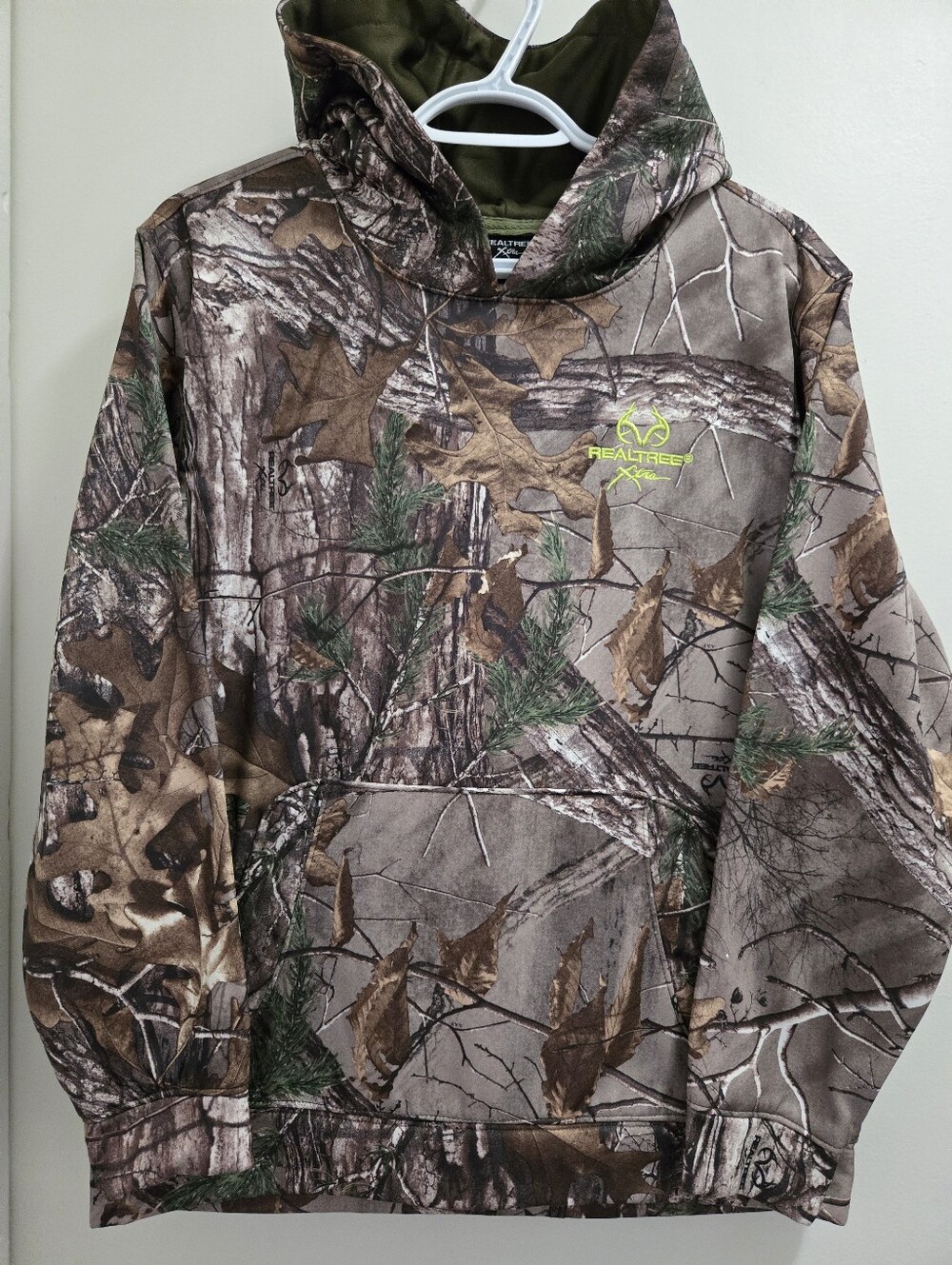 Mens Realtree Camoflauge Hoodie
